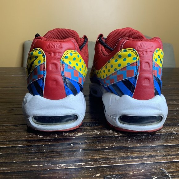 MENS NIKE AIR MAX 95 BALTIMORE HOME AWAY SNEAKERS CD7787 600 size 8 - Picture 5 of 7